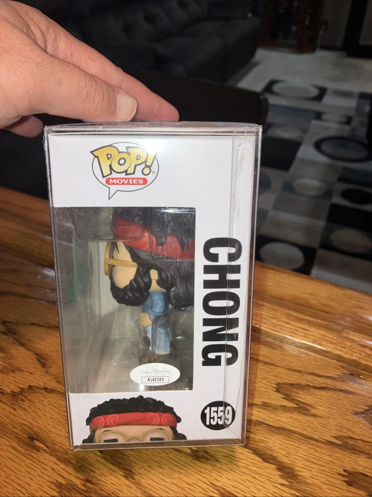 Chong Signed Funko Pop, image 2