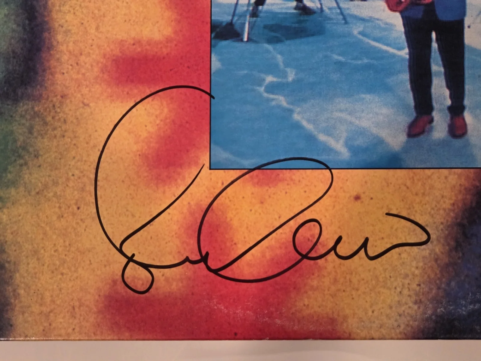 ELVIS COSTELLO signed "EVERYDAY I WRITE THE BOOK" VINYL LP EP RECORD BECKETT BAS, изображение 2