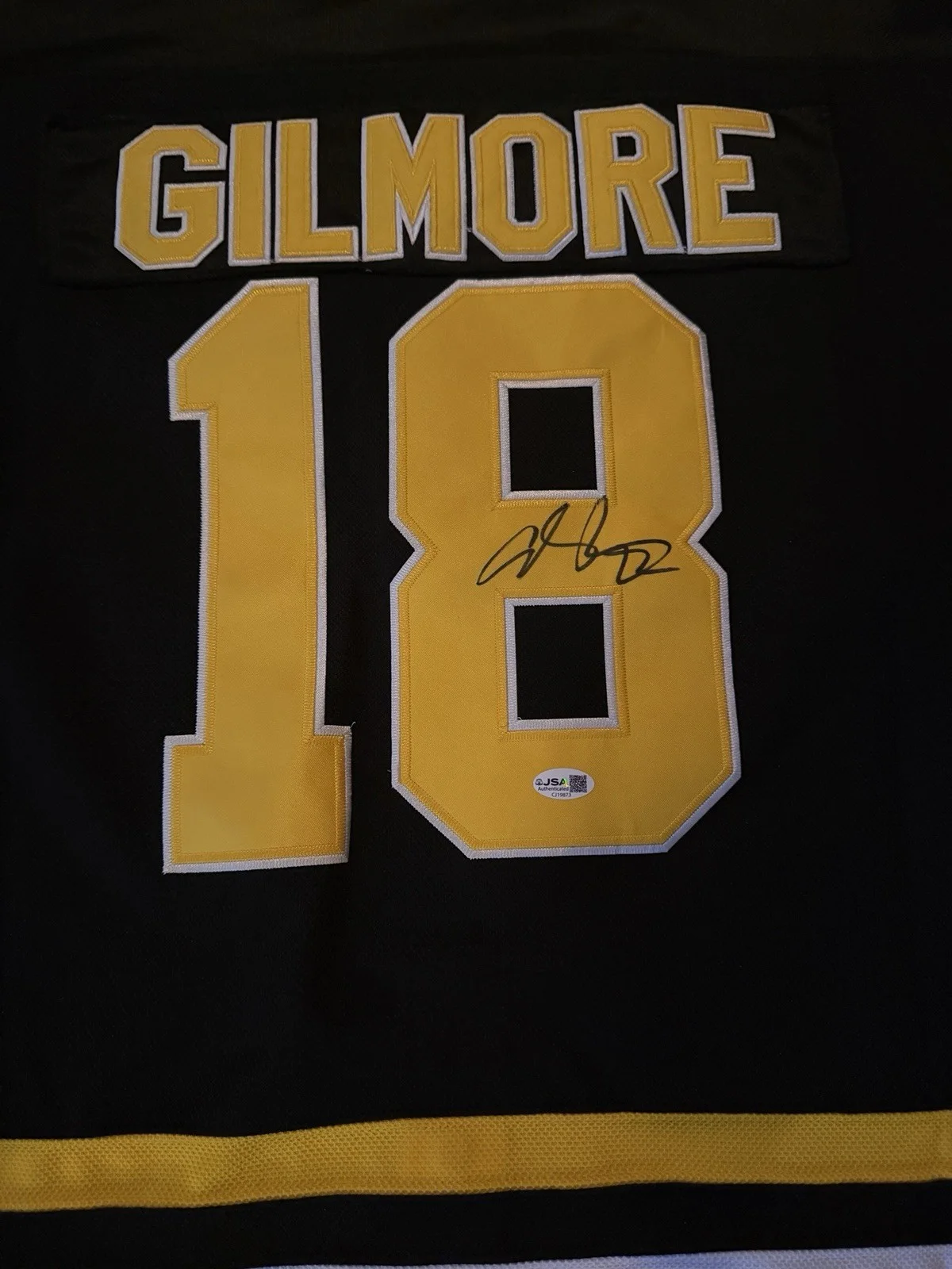 Adam Sandler — ADAM SANDLER SIGNED HAPPY GILMORE HOCKEY JERSEY GOLF MOVIE RARE JSA, изображение 3
