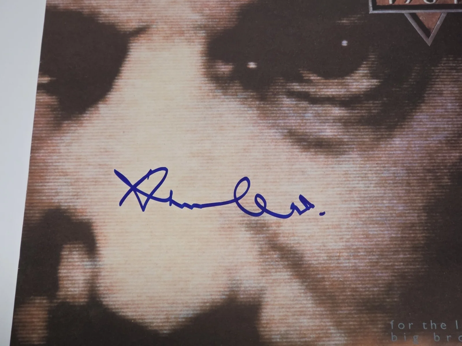 EURYTHMICS ANNIE LENNOX signed autographed "1984" VINYL LP RECORD BECKETT (BAS), image 2