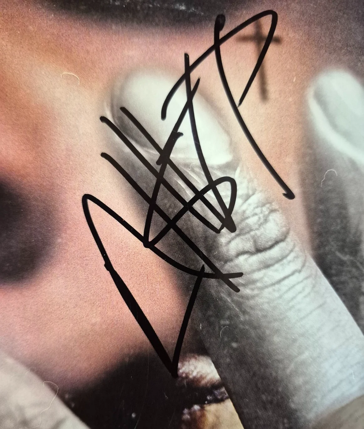 ASAP ROCKY SIGNED AUTOGRAPHED AT LONG LAST A$AP ALBUM VINYL RIHANNA RARE PSA COA, изображение 2