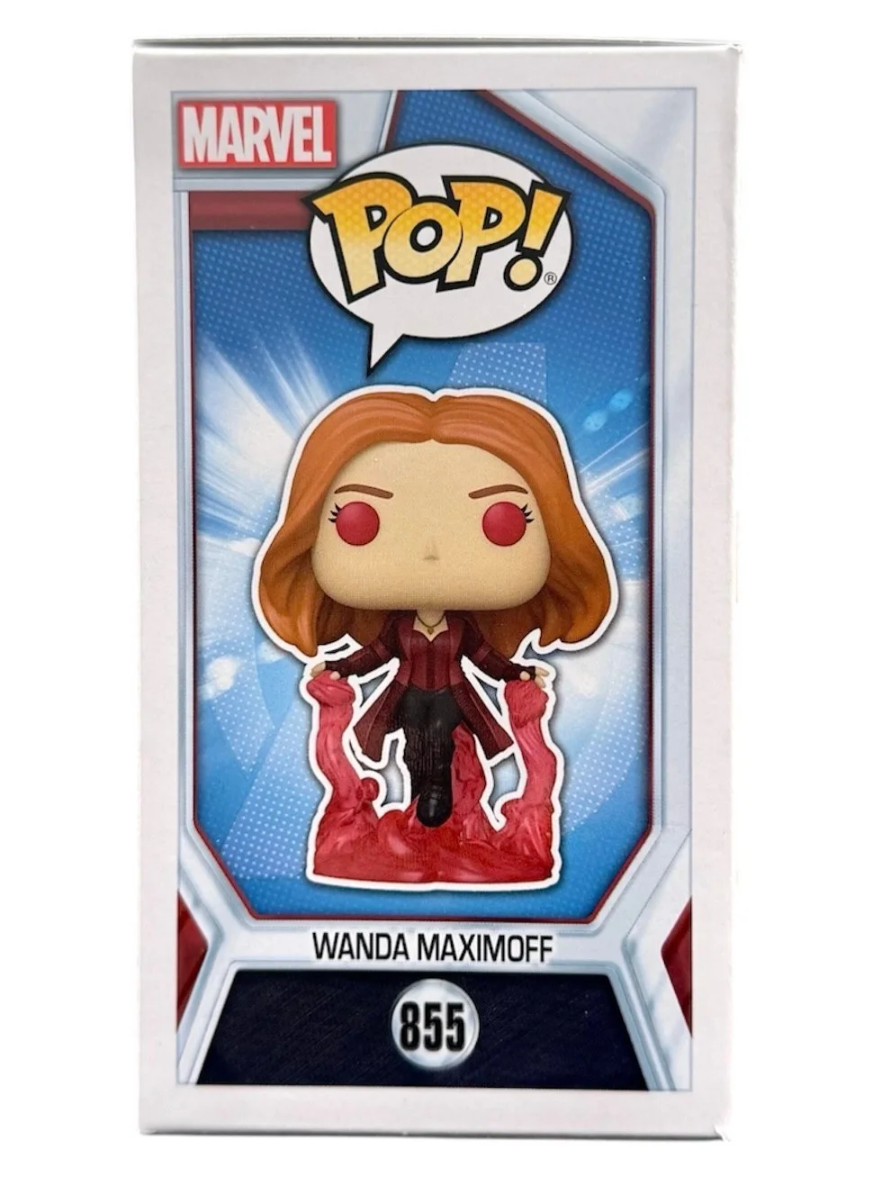 Elizabeth Olsen — Elizabeth Olsen Signed Wanda Maximoff Funko Pop #855 Avengers Autograph JSA COA, изображение 5