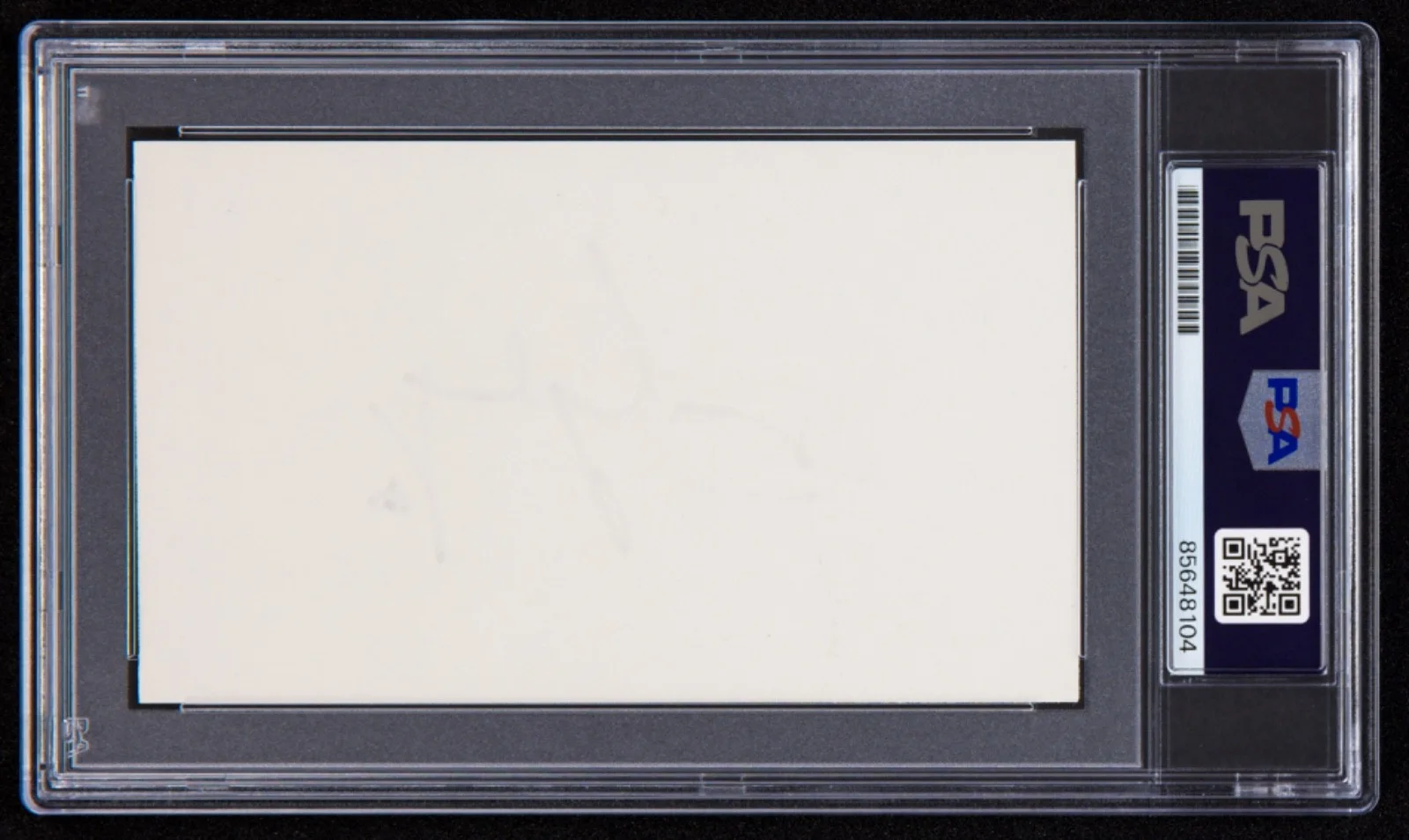 Amy Grant Signed Index Card (PSA) 1980s Pop Singer Christian Musician Auto, image 2