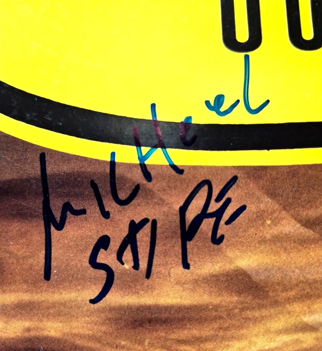 MICHAEL STIPE SIGNED AUTOGRAPHED R.E.M. OUT OF TIME ALBUM VINYL RARE PSA COA, image 2