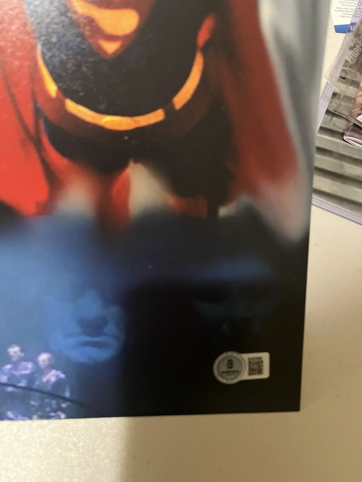 Autographed Jack O’Halloran 11x17 Superman 2 Mini Poster Beckett Signed Auto, image 3