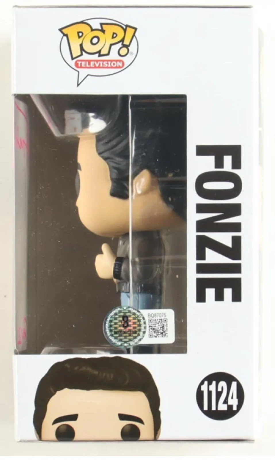 Henry Winkler — Henry Winkler Signed Autograph Fonzie Happy Days Funko Pop #1124 Beckett COA, изображение 4