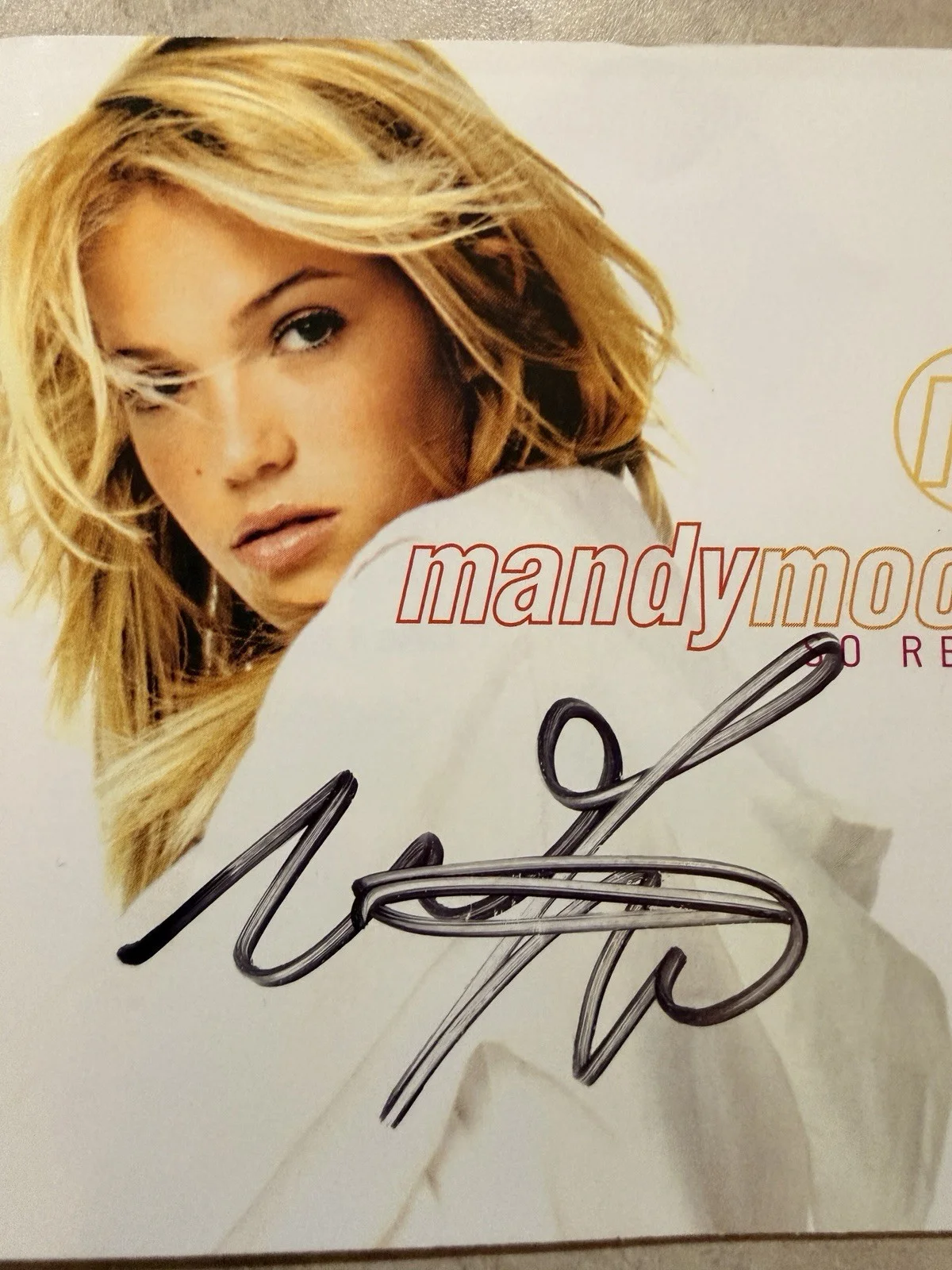 Mandy Moore Signed CD Booklet - So Real Album Autograph - Early 1999 Pop, image 2