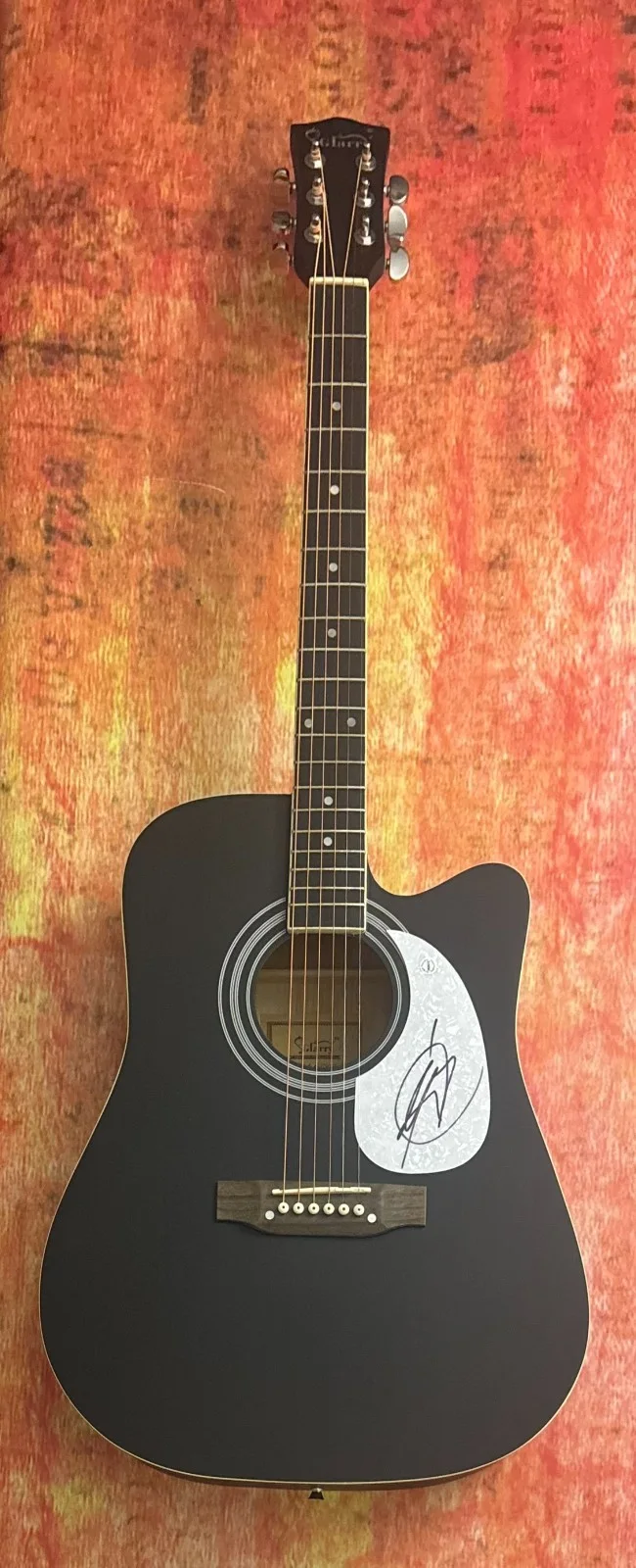 GFA Billie Elish Producer * FINNEAS * Signed 41" Acoustic Guitar COA, image 3