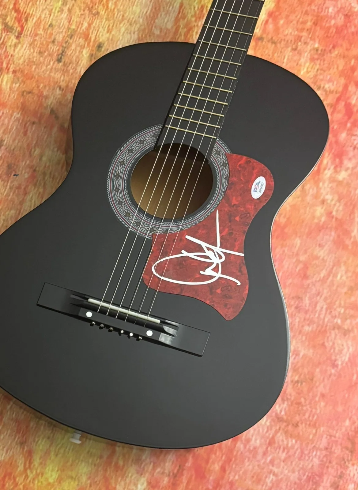 PSA Guitars, Cadillacs Star * DWIGHT YOAKAM * Signed Acoustic Guitar COA, image 5