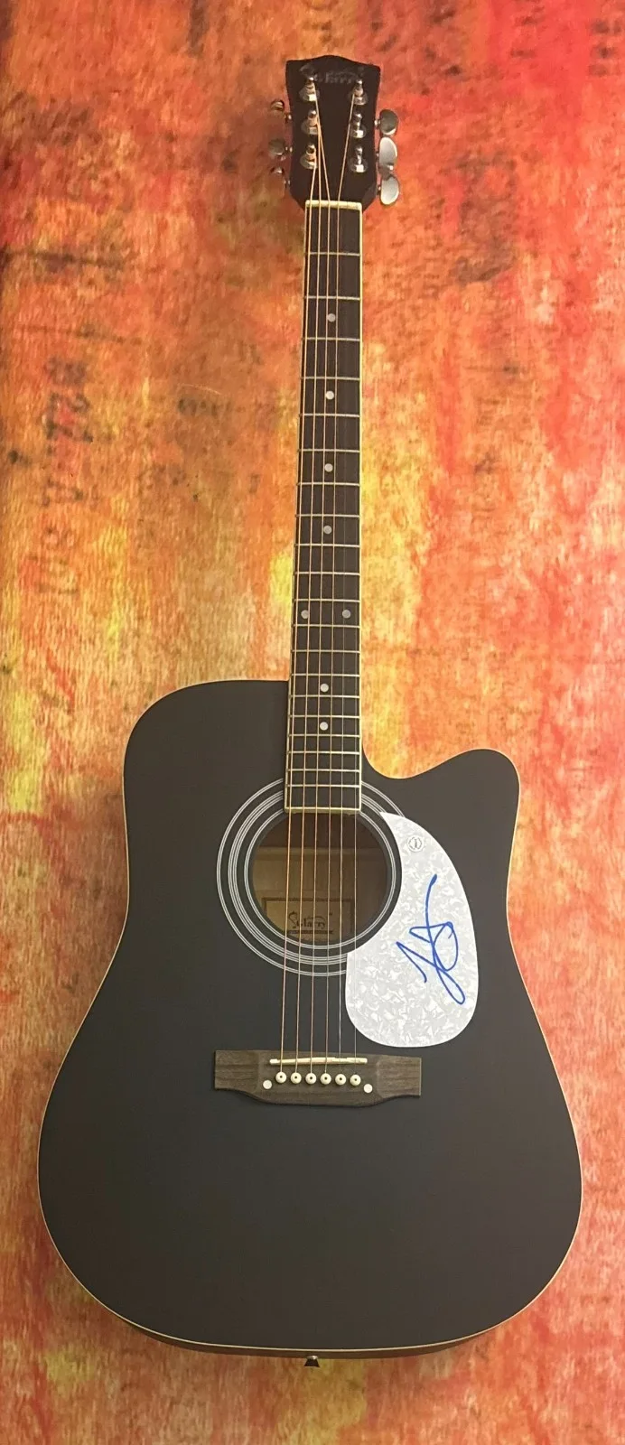 GFA One of those Girls Star * LEE BRICE * Signed 41" FS Acoustic Guitar COA, изображение 2