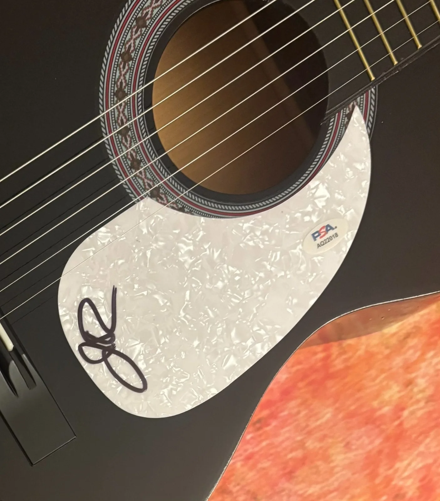 PSA Lynyrd Skynyrd Singer * JOHNNY VAN ZANT * Signed Acoustic Guitar COA, изображение 4