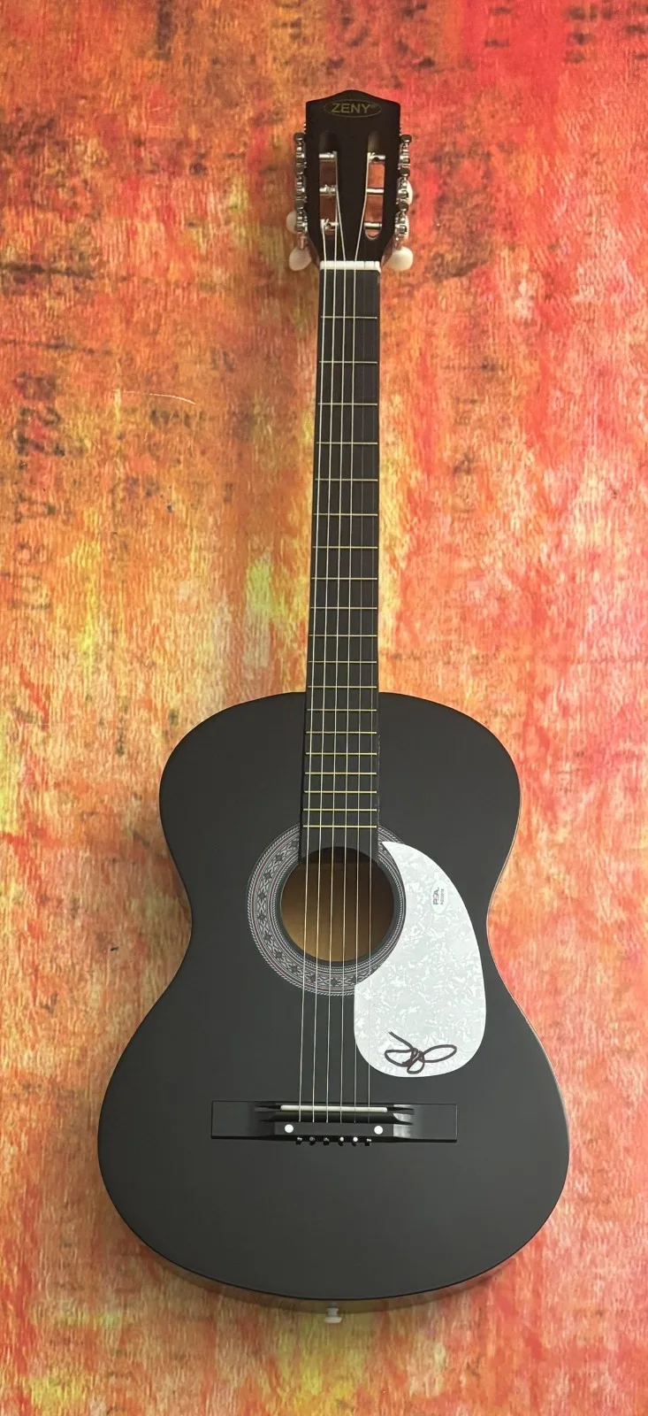 PSA Lynyrd Skynyrd Singer * JOHNNY VAN ZANT * Signed Acoustic Guitar COA, изображение 5