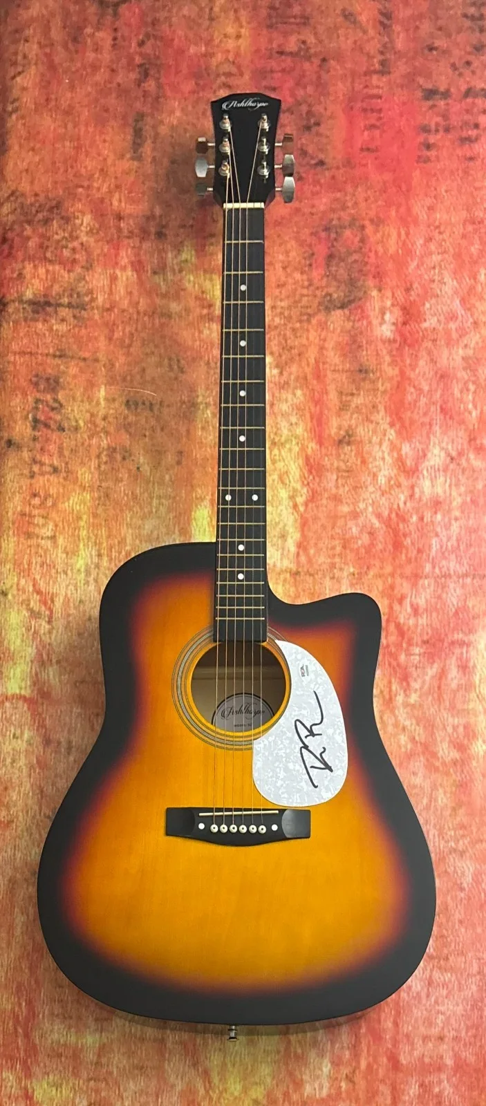 PSA Drunk on a Plane Star * DIERKS BENTLEY * Signed 41" FS Acoustic Guitar COA, image 2