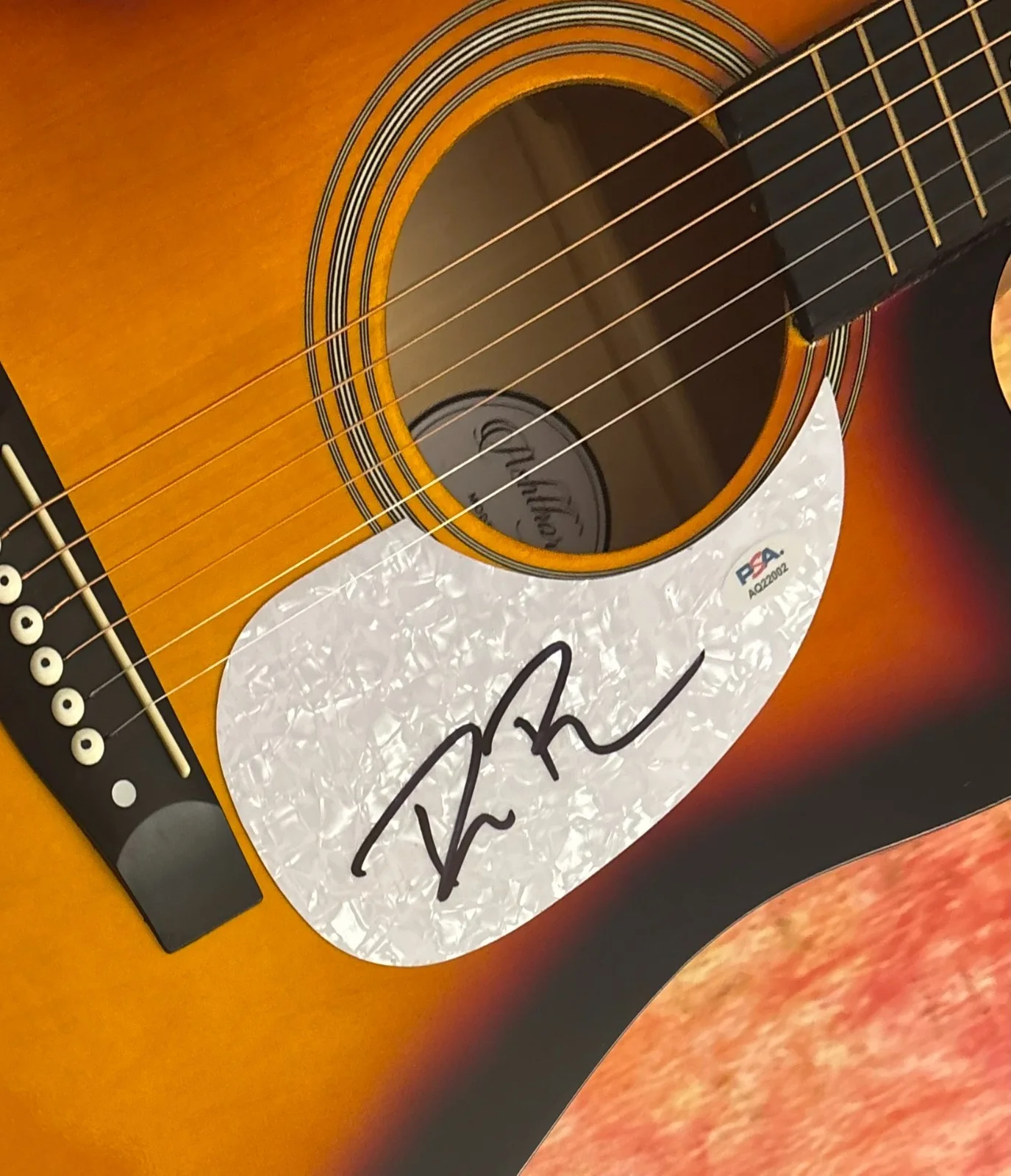 PSA Drunk on a Plane Star * DIERKS BENTLEY * Signed 41" FS Acoustic Guitar COA, image 4