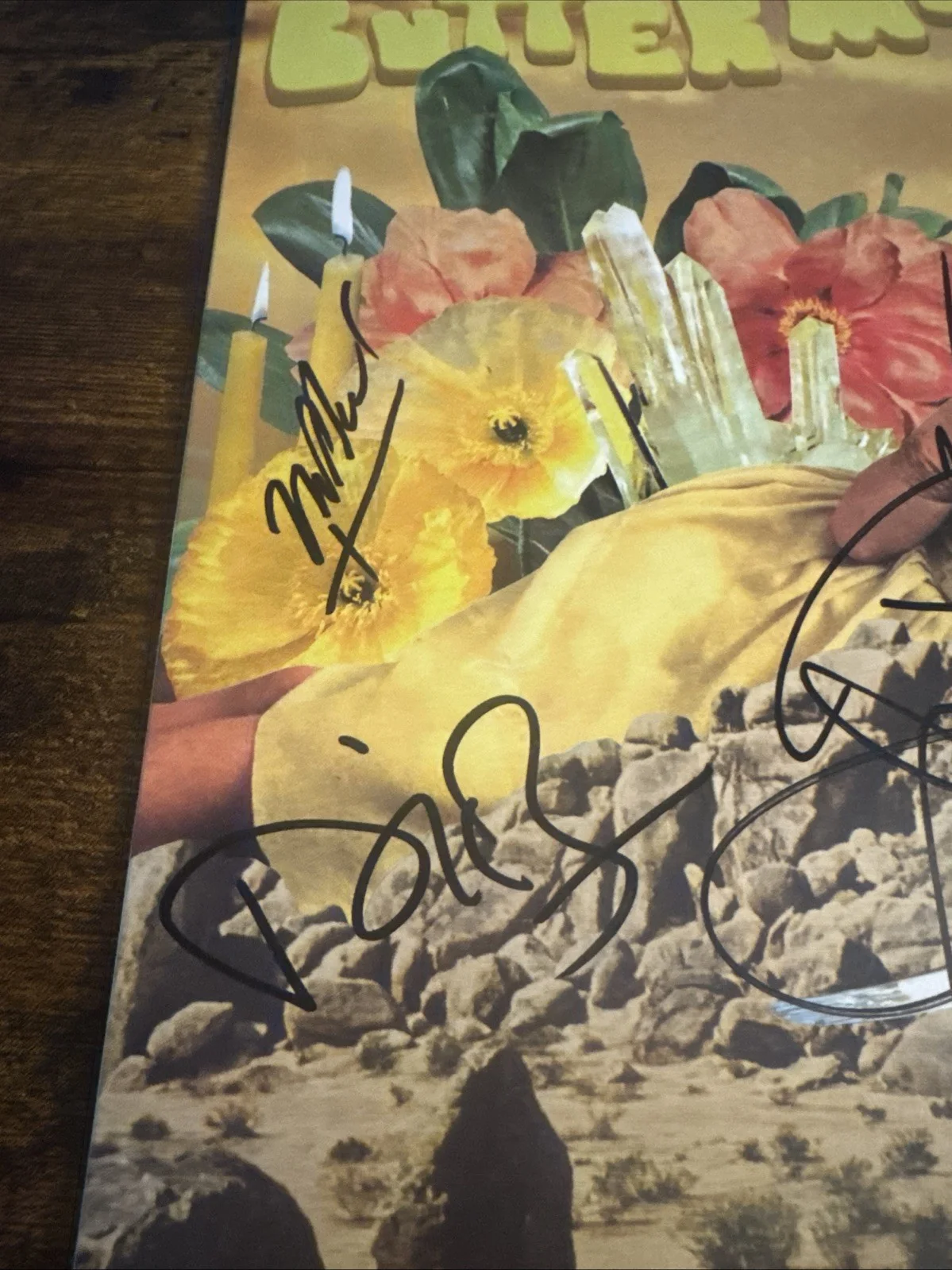 Adam Duritz Signed 6 COUNTING CROWS Butter Miracle Vinyl Album Coa, image 5