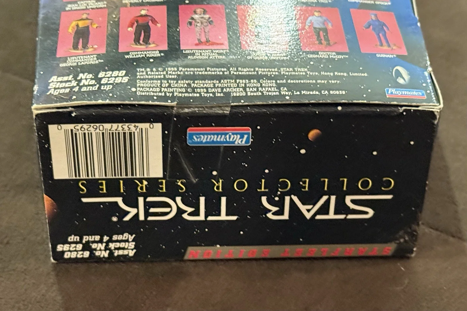 Michael Dorn JSA Signed Worf Star Trek GENERATIONS 12" Action Figure Toy, image 5