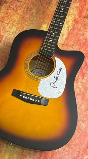 PSA I Don't Want to Wait * PAULA COLE * Signed 41" Acoustic Guitar PROOF COA, image 3