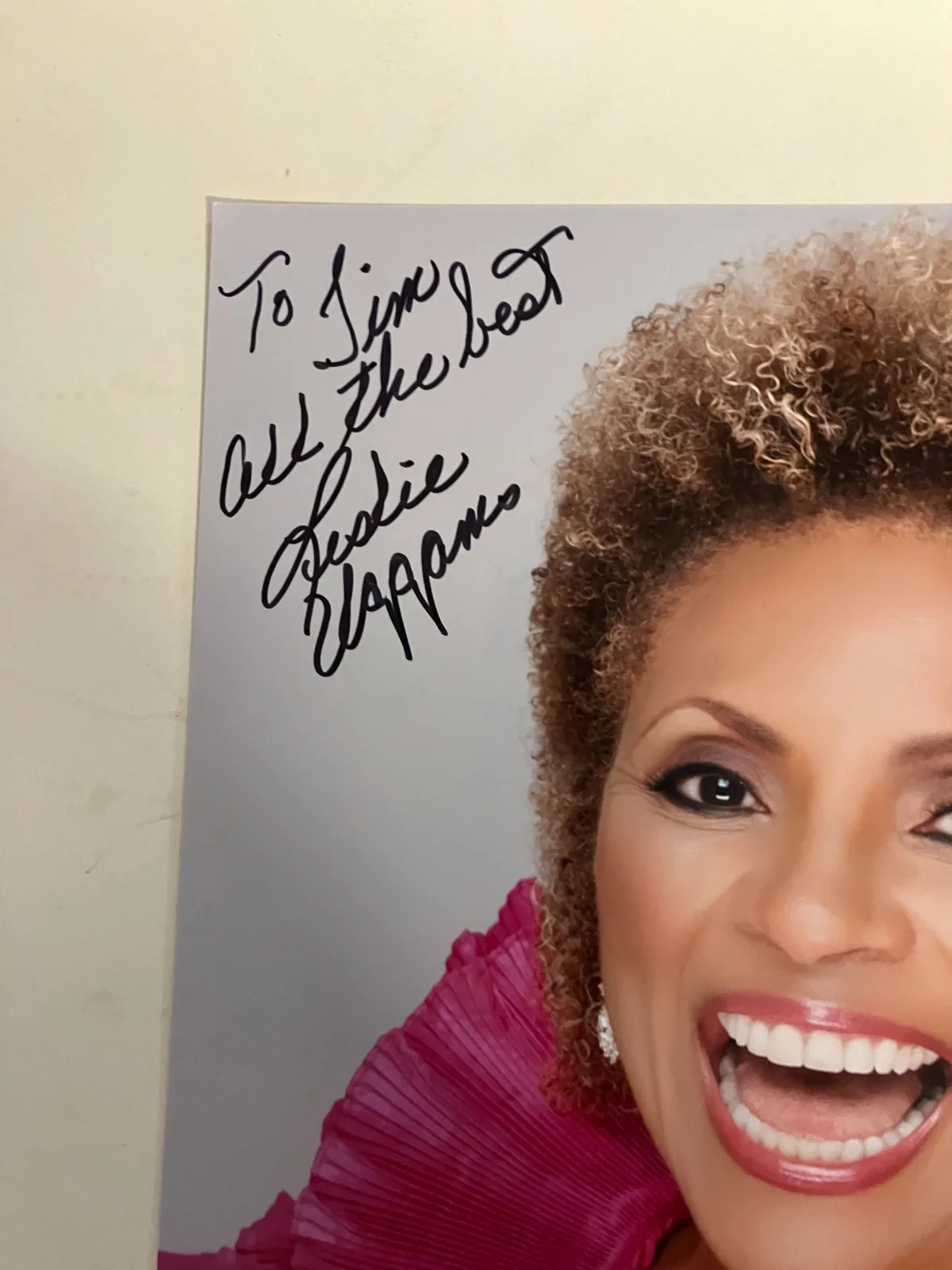 Leslie Uggams — Iconic Performer LESLIE UGGAMS Autographed 8X10 Color Photo !, изображение 2