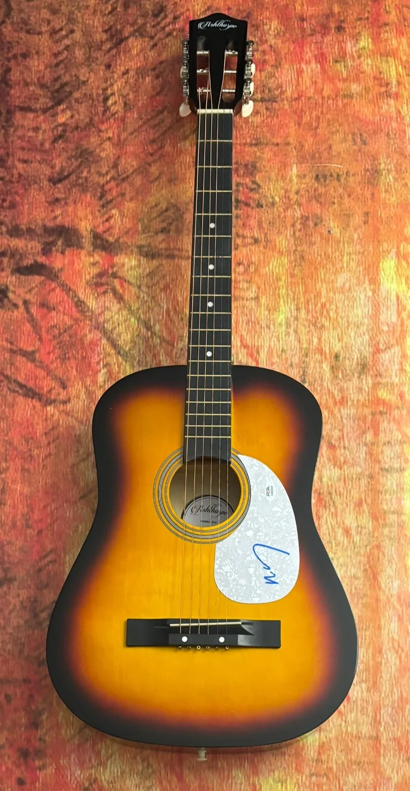 PSA The Lumineers Band Singer * WESLEY SCHULTZ * Signed Acoustic Guitar COA, image 3