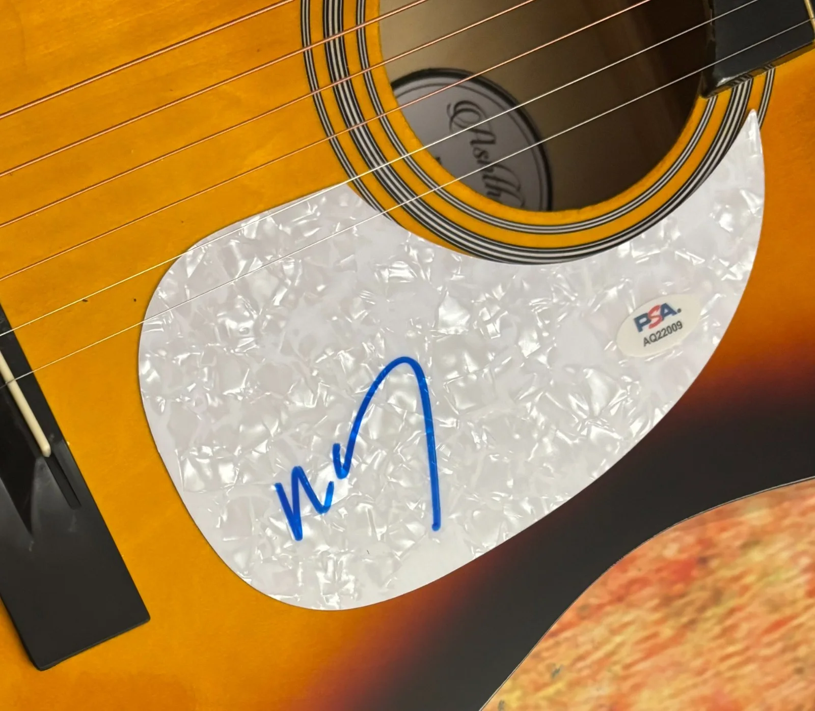 PSA The Lumineers Band Singer * WESLEY SCHULTZ * Signed Acoustic Guitar COA, image 5