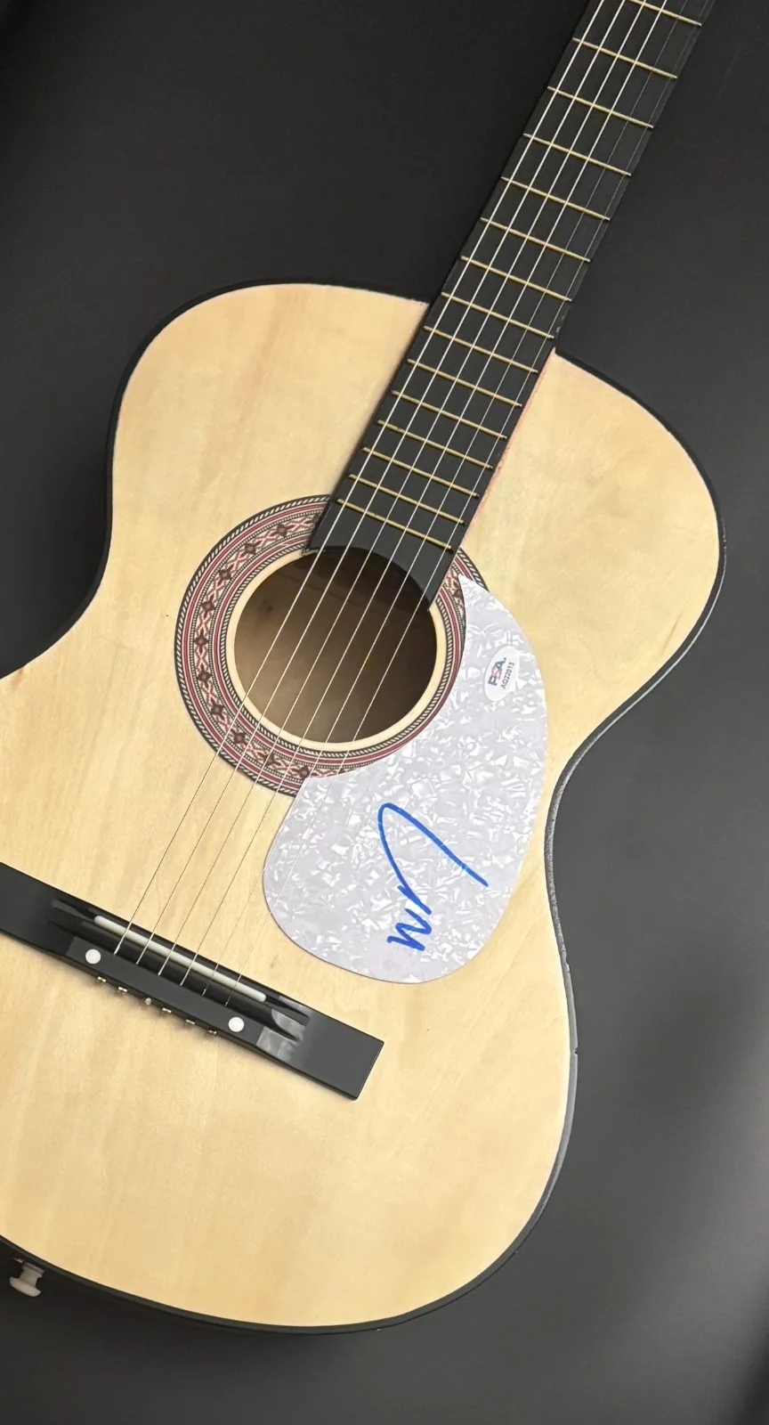 PSA The Lumineers Band Singer * WESLEY SCHULTZ * Signed Acoustic Guitar COA, image 4