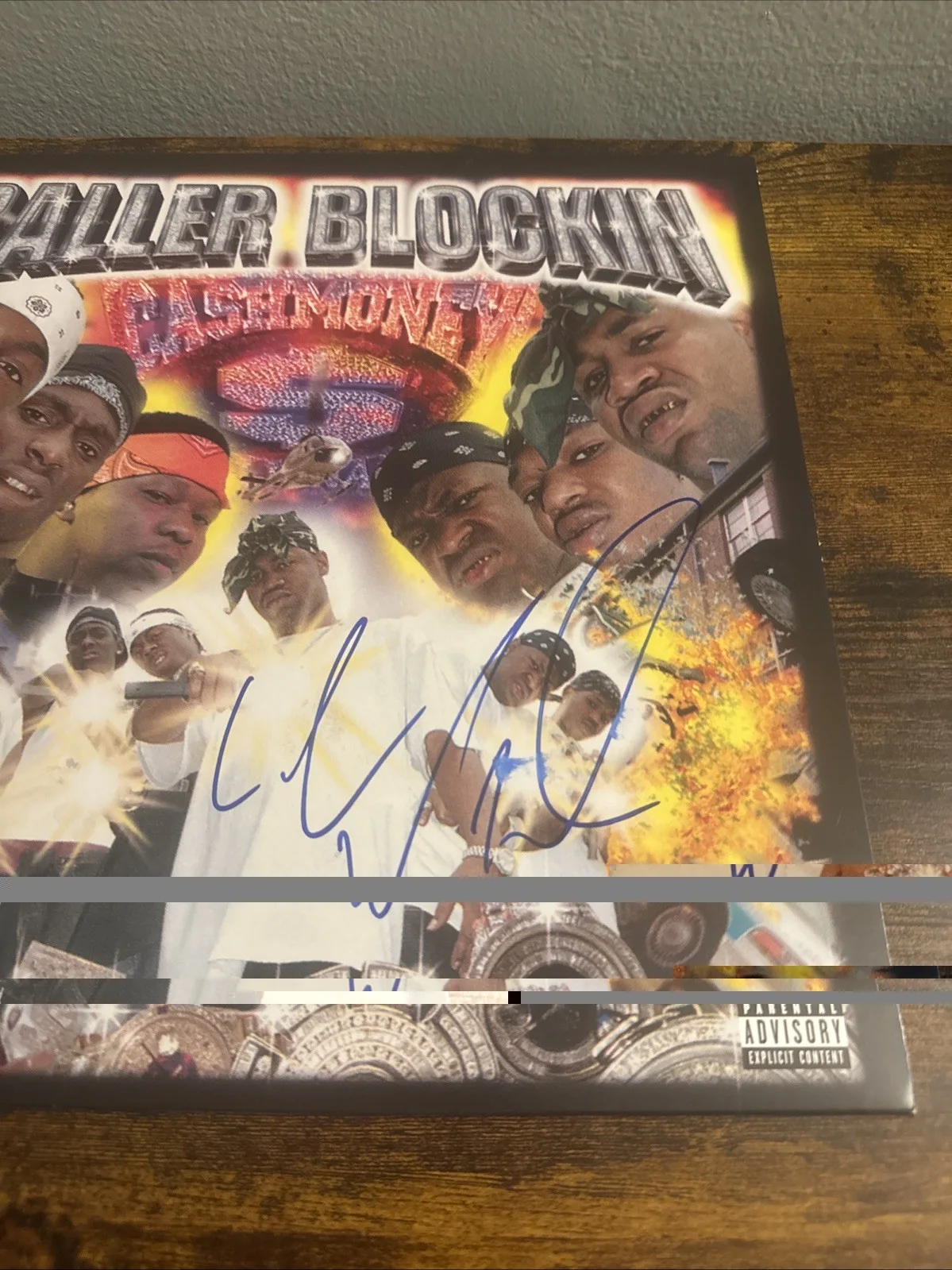 LIL WAYNE SIGNED Baller Blockin VINYL RECORD LP AUTOGRAPH Beckett Coa Cash Money, изображение 2