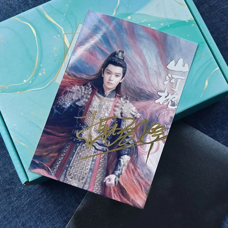 Chinese Fight for Love Ding Yuxi Song Qian Autographed Signed Photos Collection, изображение 4