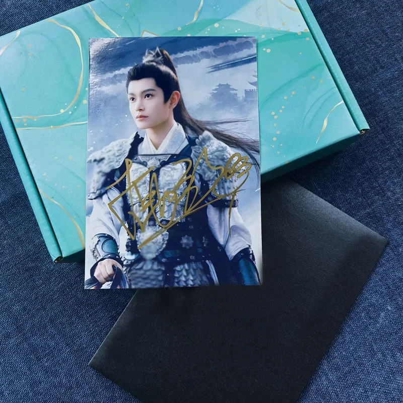 Chinese Fight for Love Ding Yuxi Song Qian Autographed Signed Photos Collection, изображение 5