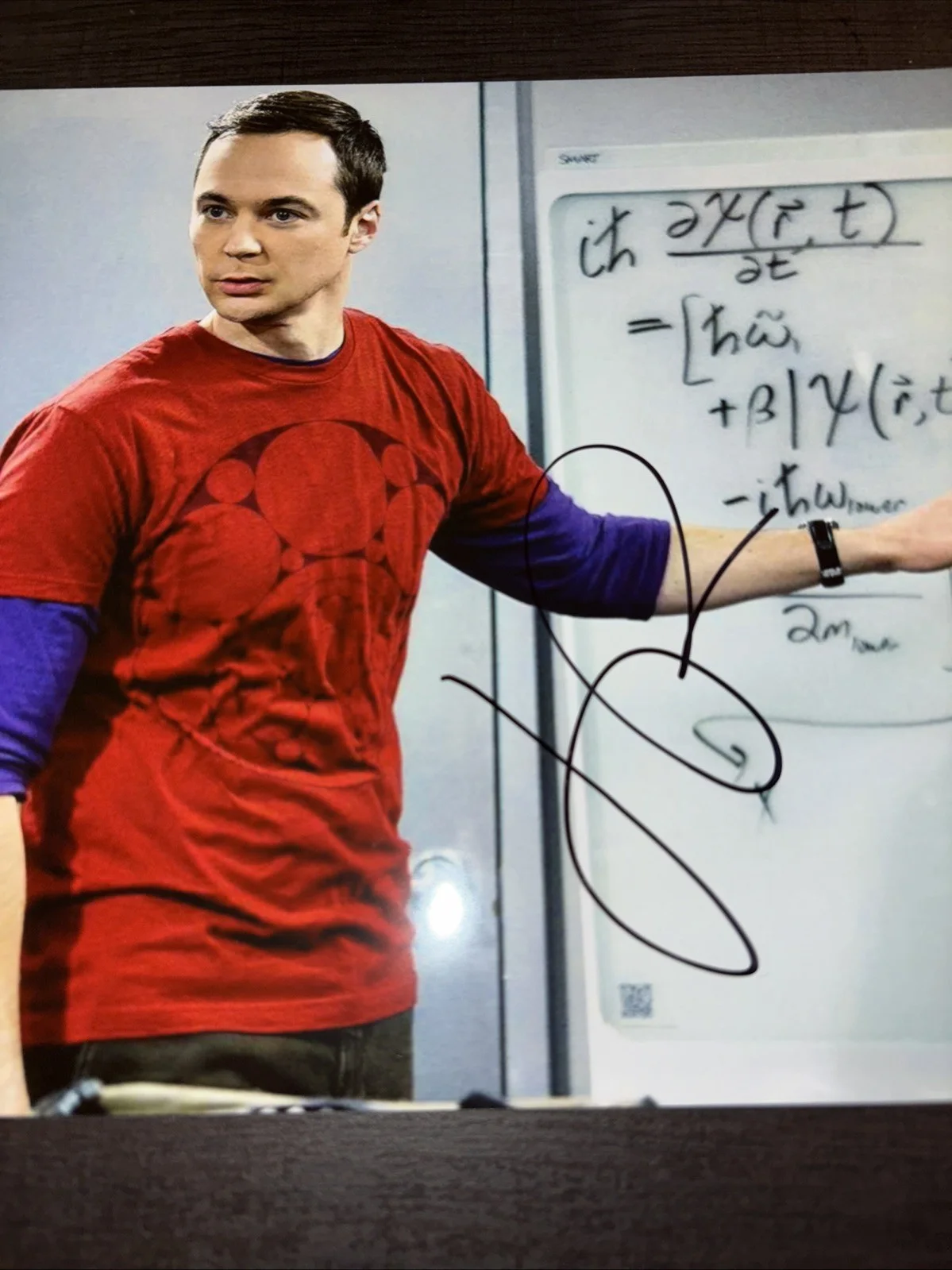 Jim Parsons signed 8x10 Photo, image 2