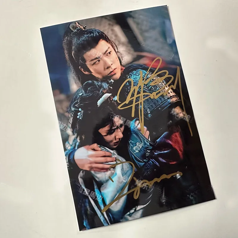 Chinese The Prisoner of Beauty Autographed Signed Photos Cards, изображение 3