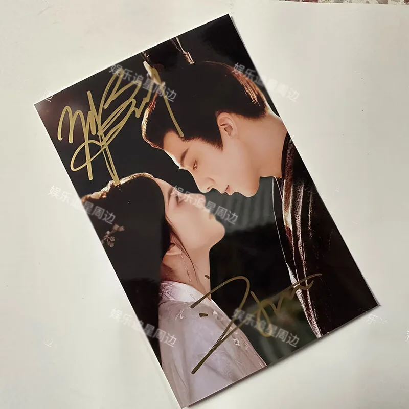 Chinese The Prisoner of Beauty Autographed Signed Photos Cards, изображение 4