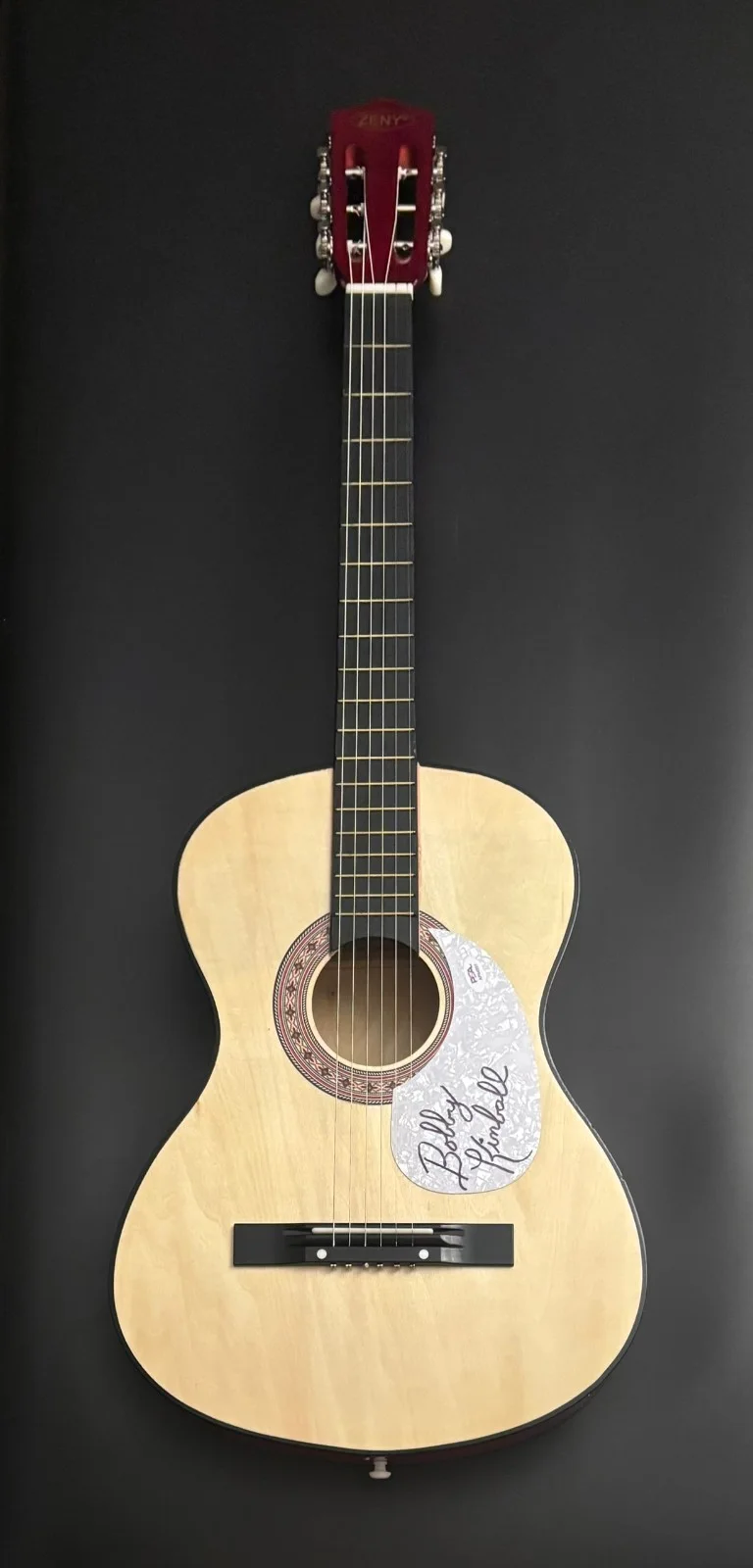 PSA Toto Band Africa Singer * BOBBY KIMBALL * Signed Acoustic Guitar COA, изображение 2