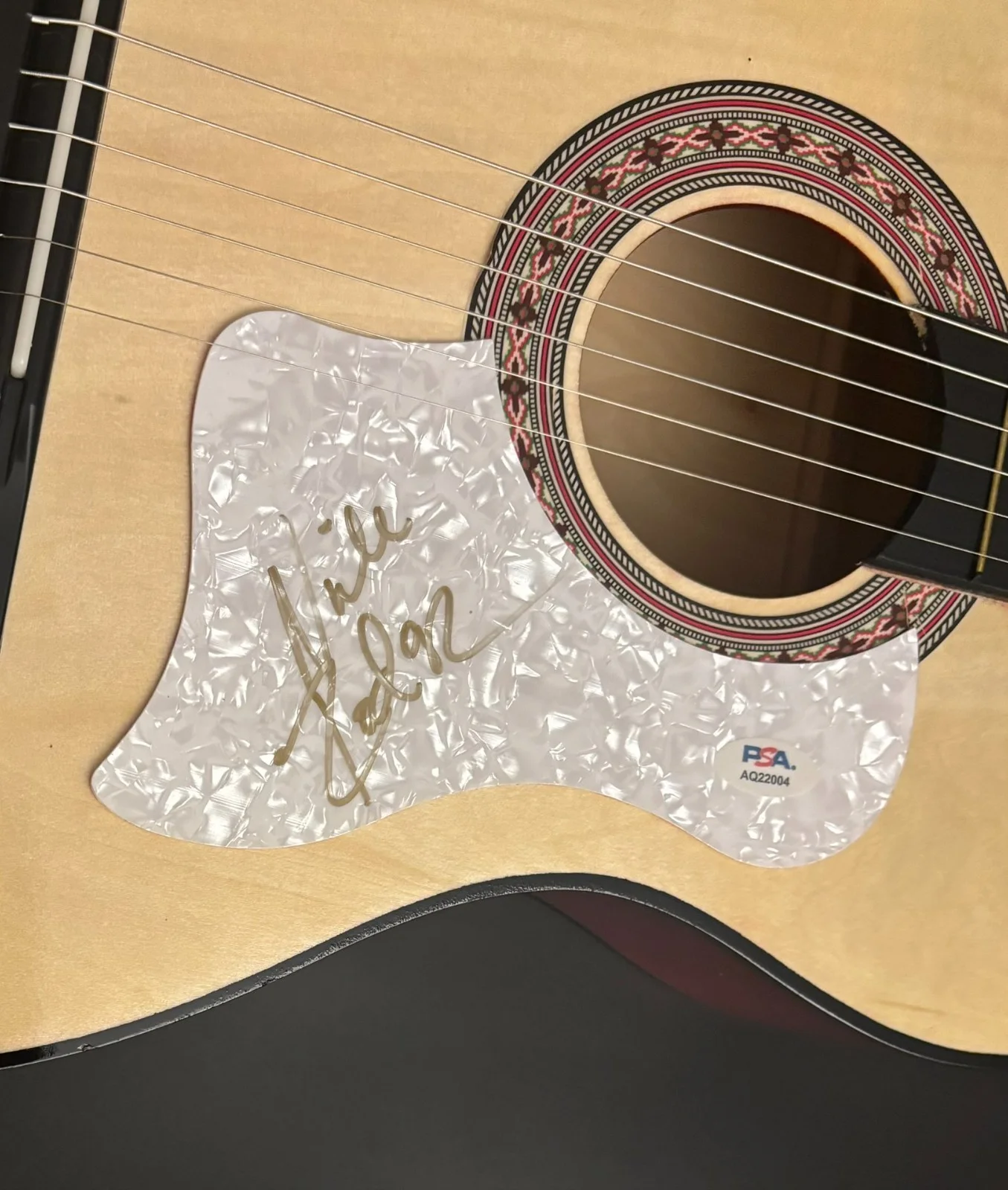 PSA Chic Band Guitarist * NILE RODGERS * Signed Acoustic Guitar COA, изображение 5