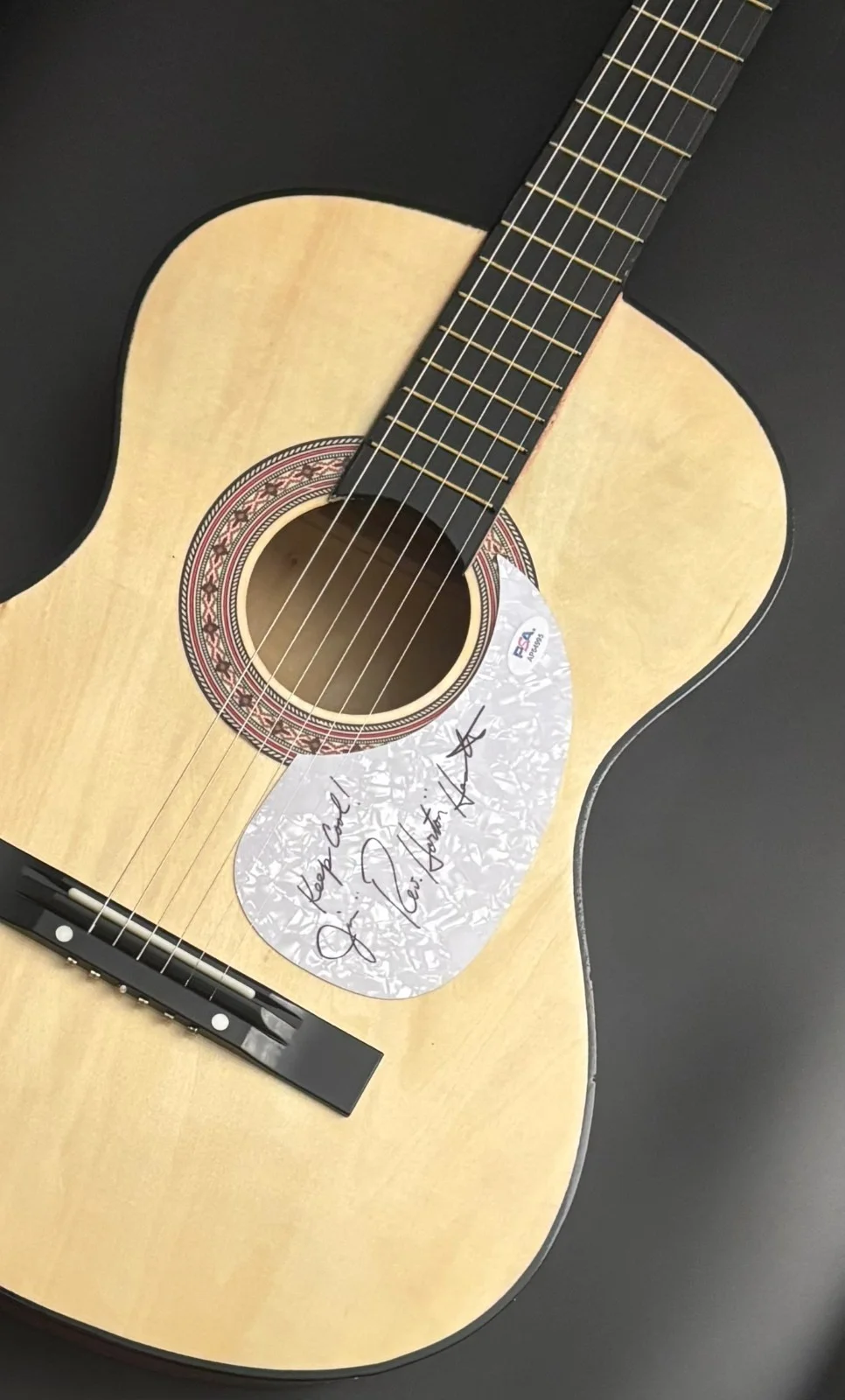 PSA The Reverend Horton Heat * JIM HEATH * Signed Acoustic Guitar COA, image 4