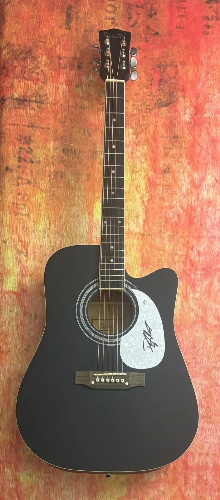 PSA Boys Back Home Star * DYLAN MARLOWE * Signed 41" Acoustic Guitar COA, image 3