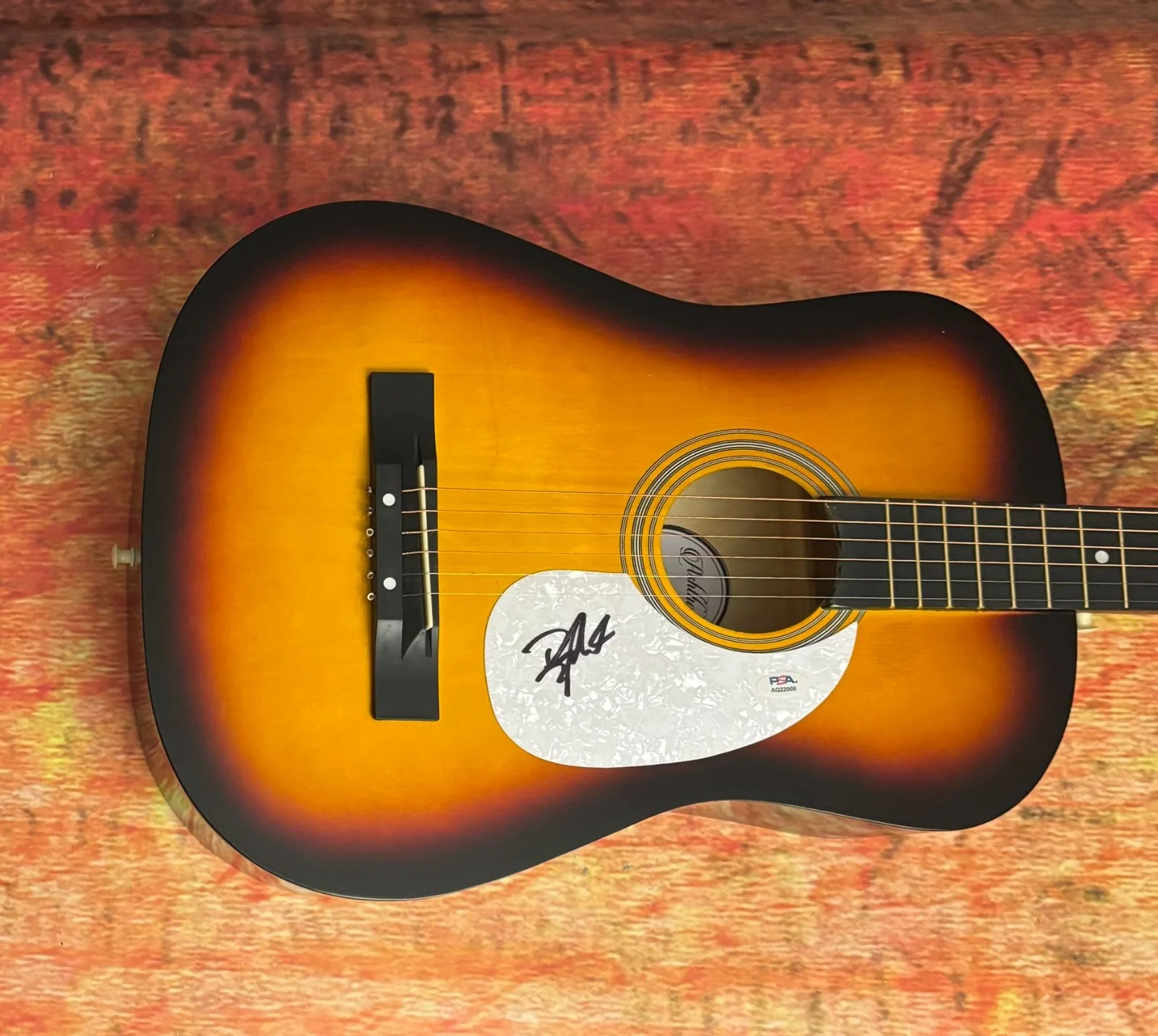 PSA Boys Back Home Star * DYLAN MARLOWE * Signed Acoustic Guitar COA, image 4