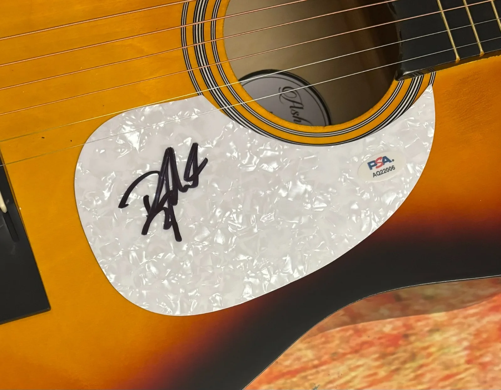 PSA Boys Back Home Star * DYLAN MARLOWE * Signed Acoustic Guitar COA, image 5