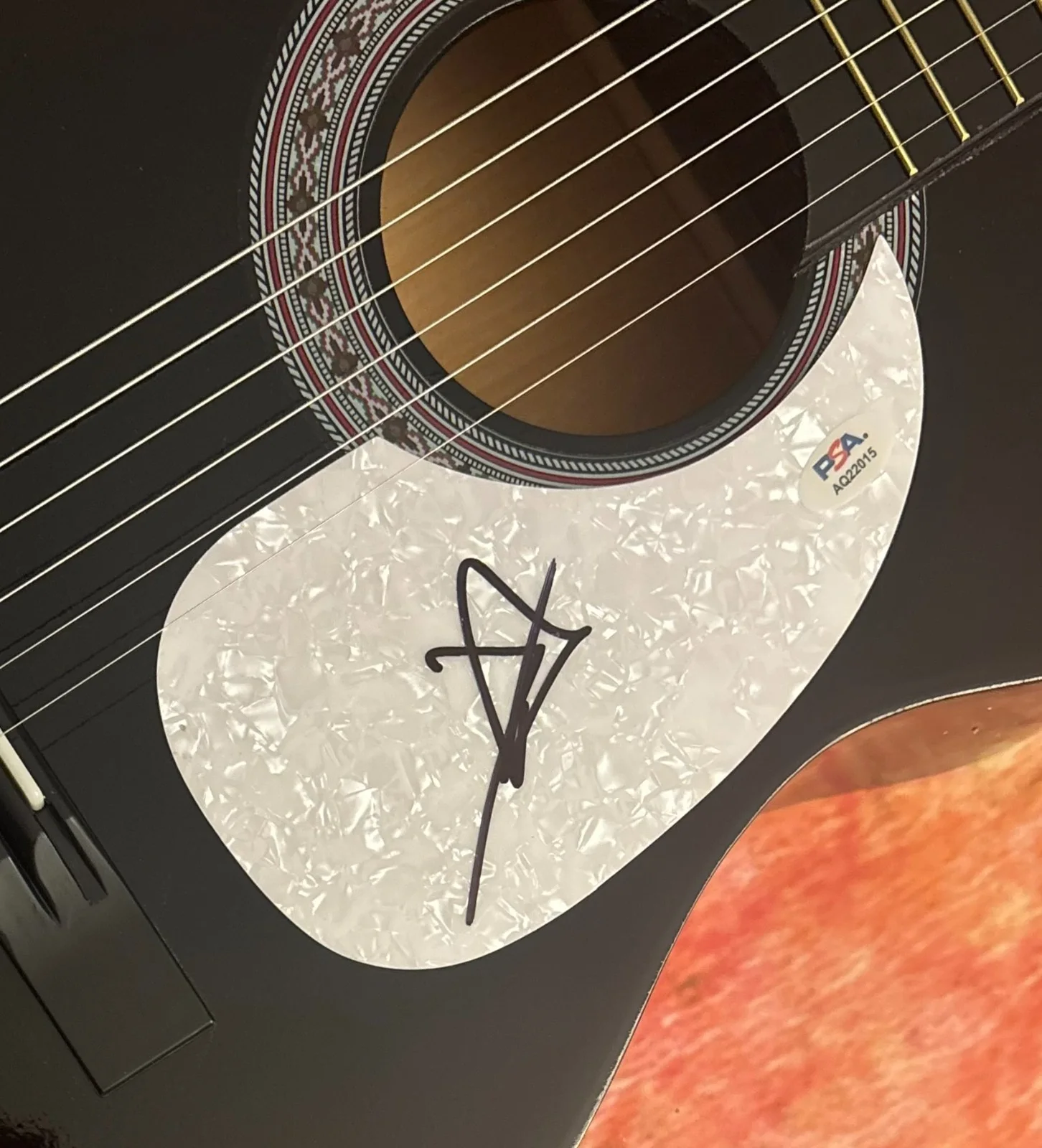 PSA Best Shot Country Star * JIMMIE ALLEN * Signed Acoustic Guitar COA, изображение 3