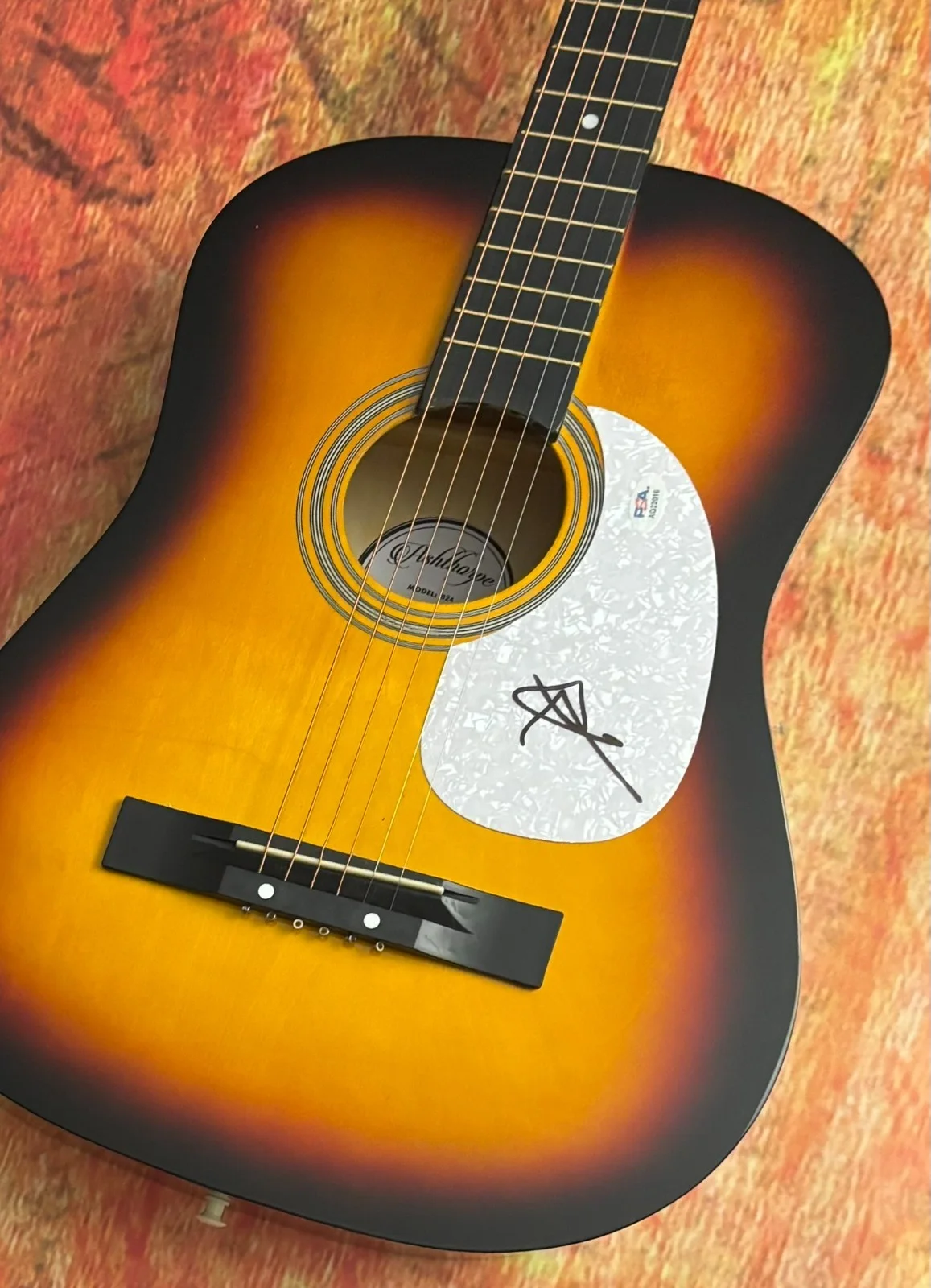PSA Best Shot Country Star * JIMMIE ALLEN * Signed Acoustic Guitar COA, изображение 4
