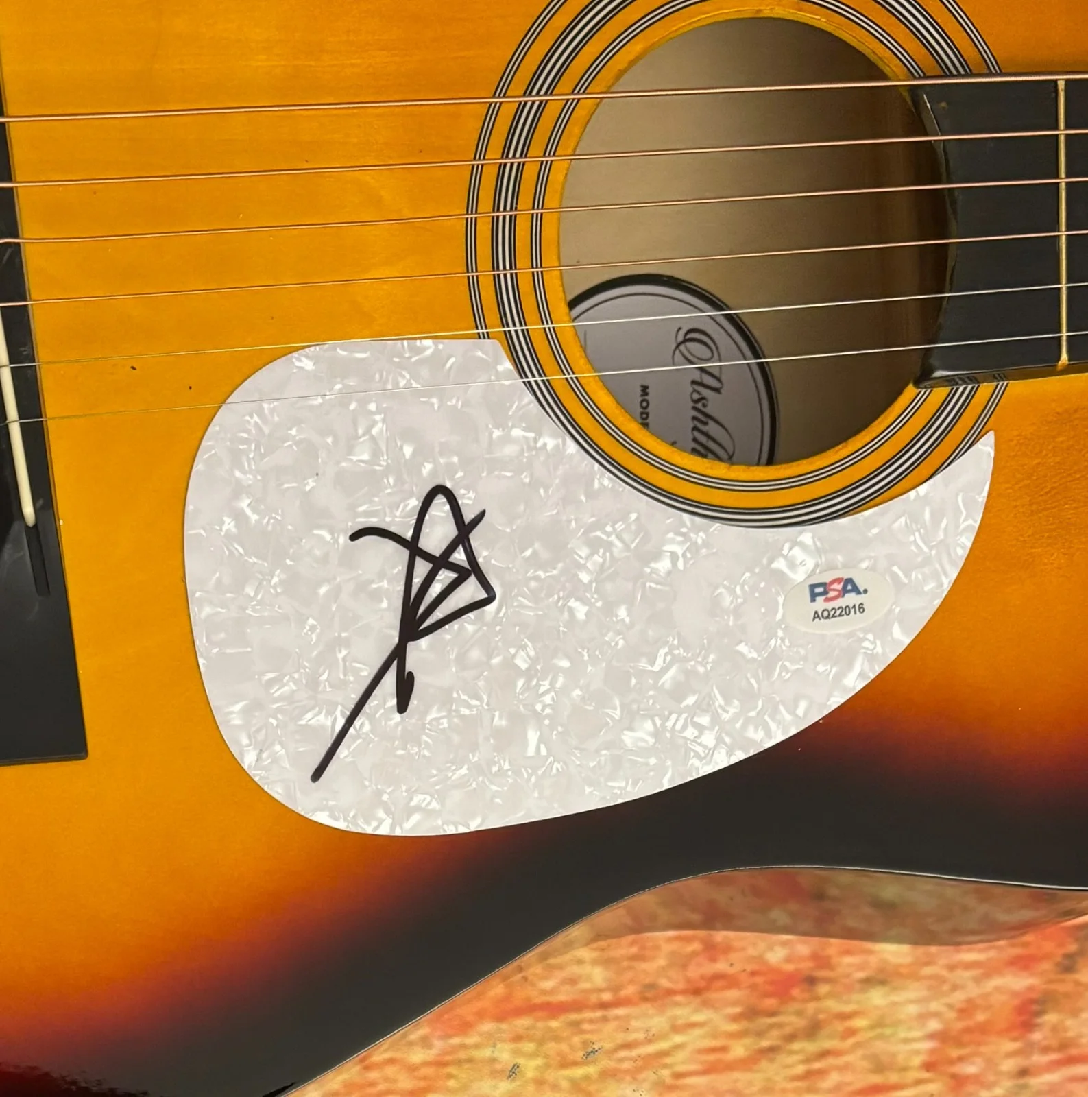 PSA Best Shot Country Star * JIMMIE ALLEN * Signed Acoustic Guitar COA, изображение 5