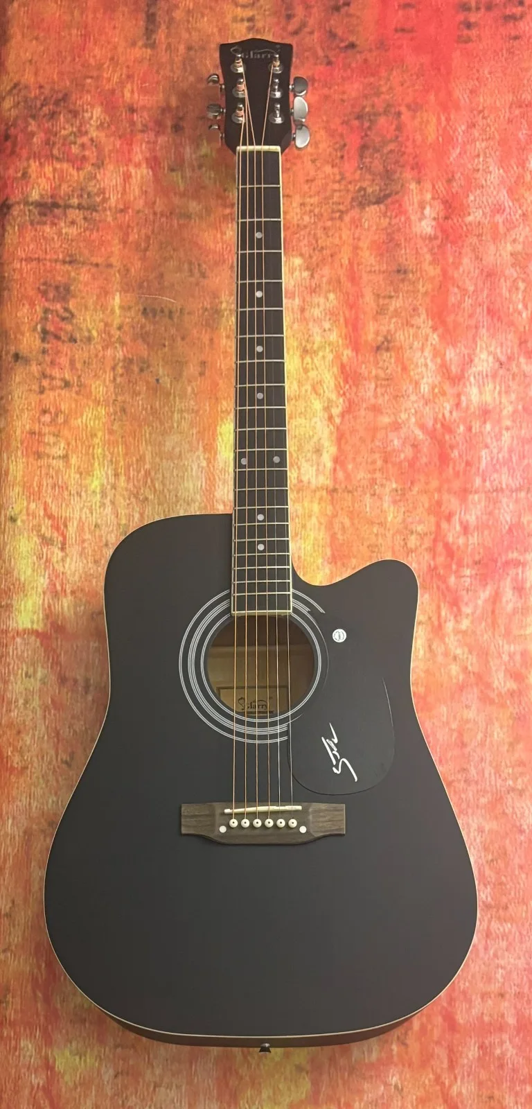 GFA Slow Down Lose You Star * ZACH JOHN KING * Signed 41" Acoustic Guitar COA, изображение 3