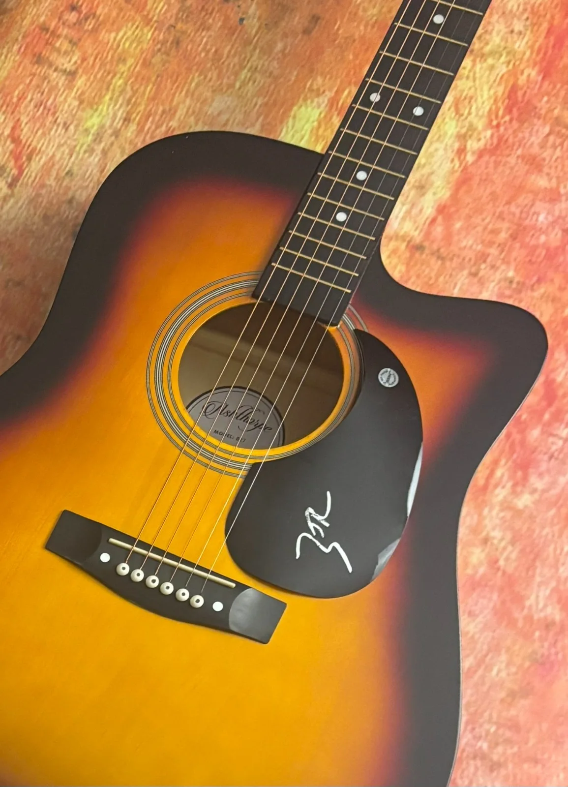 GFA Slow Down Lose You Star * ZACH JOHN KING * Signed 41" Acoustic Guitar COA, изображение 2