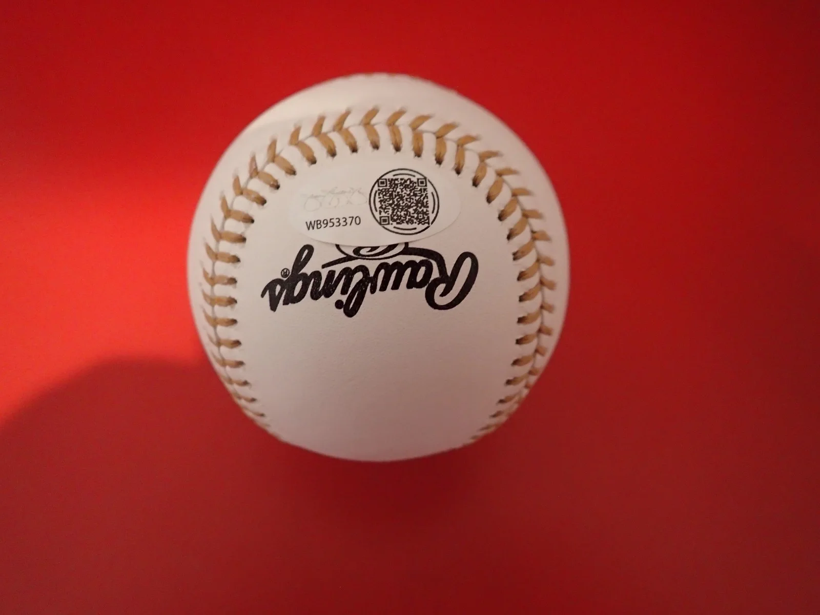 Terry Pendleton — Terry Pendleton Signed MLB Gold Glove Baseball W/ 3 X Gold Glove JSA WB953370, изображение 2