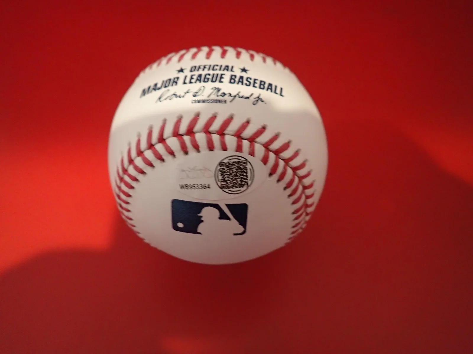 Terry Pendleton — Terry Pendleton Signed MLB Baseball W/ 91 NL MVP JSA WB953364, image 2