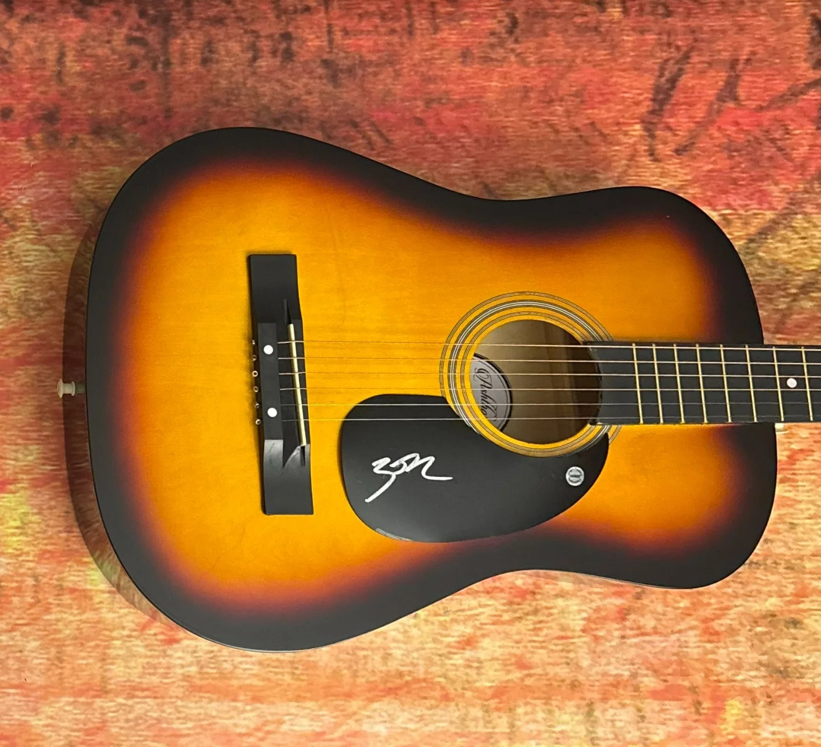 GFA Slow Down Lose You Star * ZACH JOHN KING * Signed Acoustic Guitar COA, изображение 3