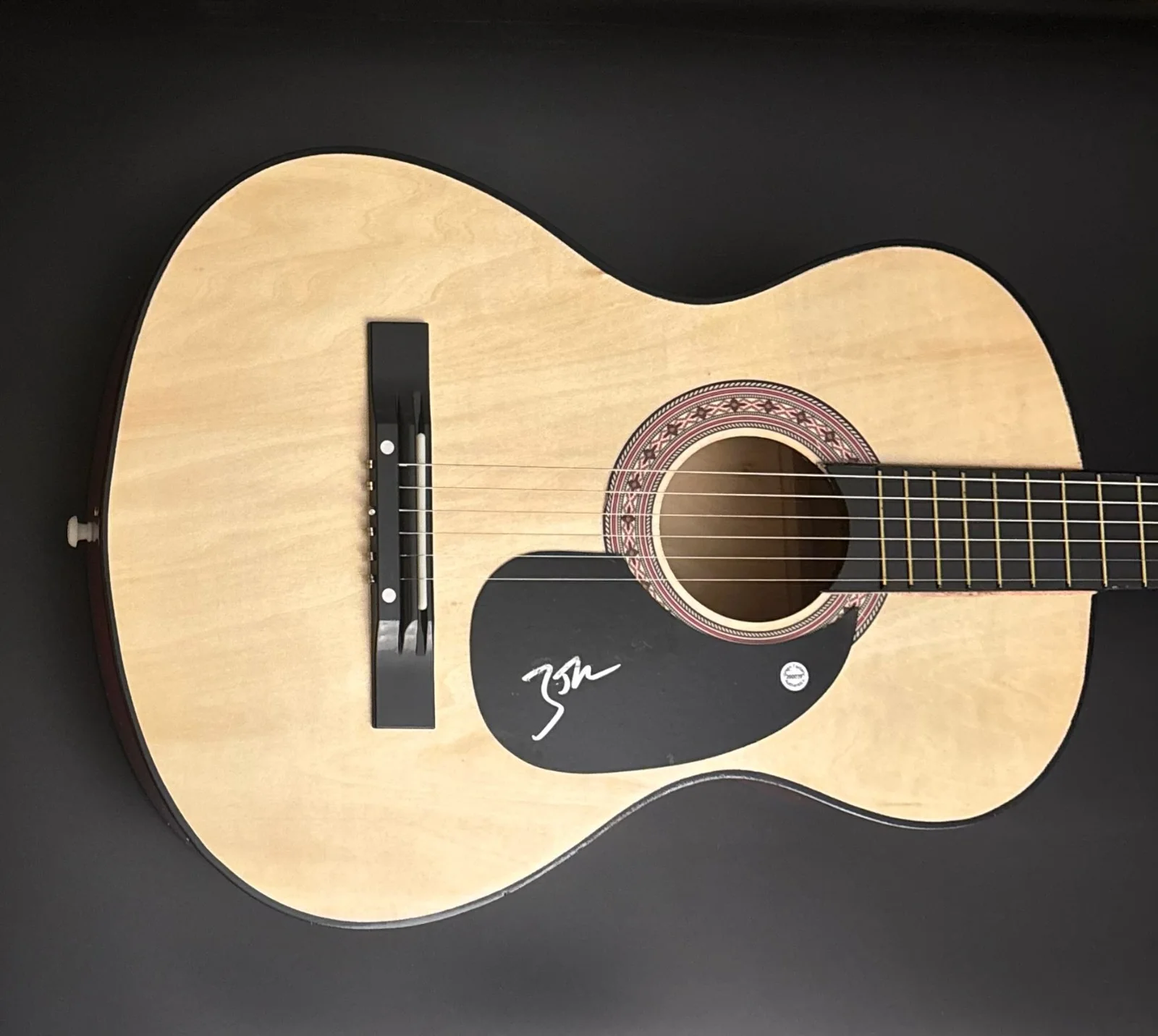 GFA Slow Down Lose You Star * ZACH JOHN KING * Signed Acoustic Guitar COA, изображение 4
