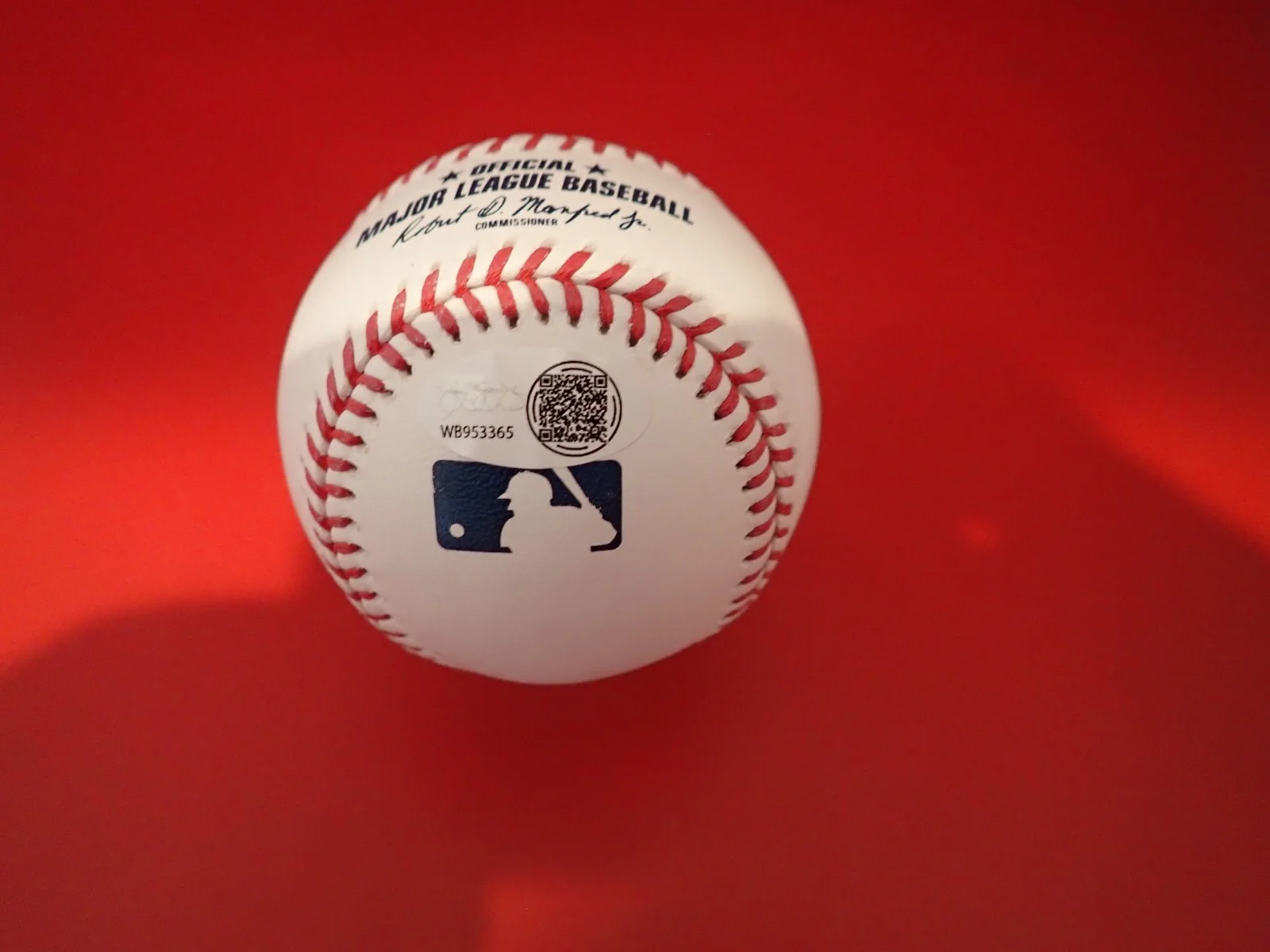Terry Pendleton — Terry Pendleton Signed MLB Baseball W/ 91 NL MVP JSA WB953365, image 2