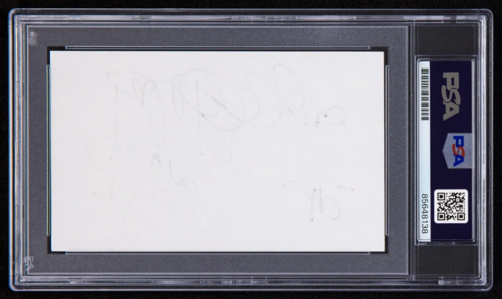 Dale Bozzio Signed Index Card (PSA) Missing Persons Singer 1980s Pop Rock Auto, изображение 2