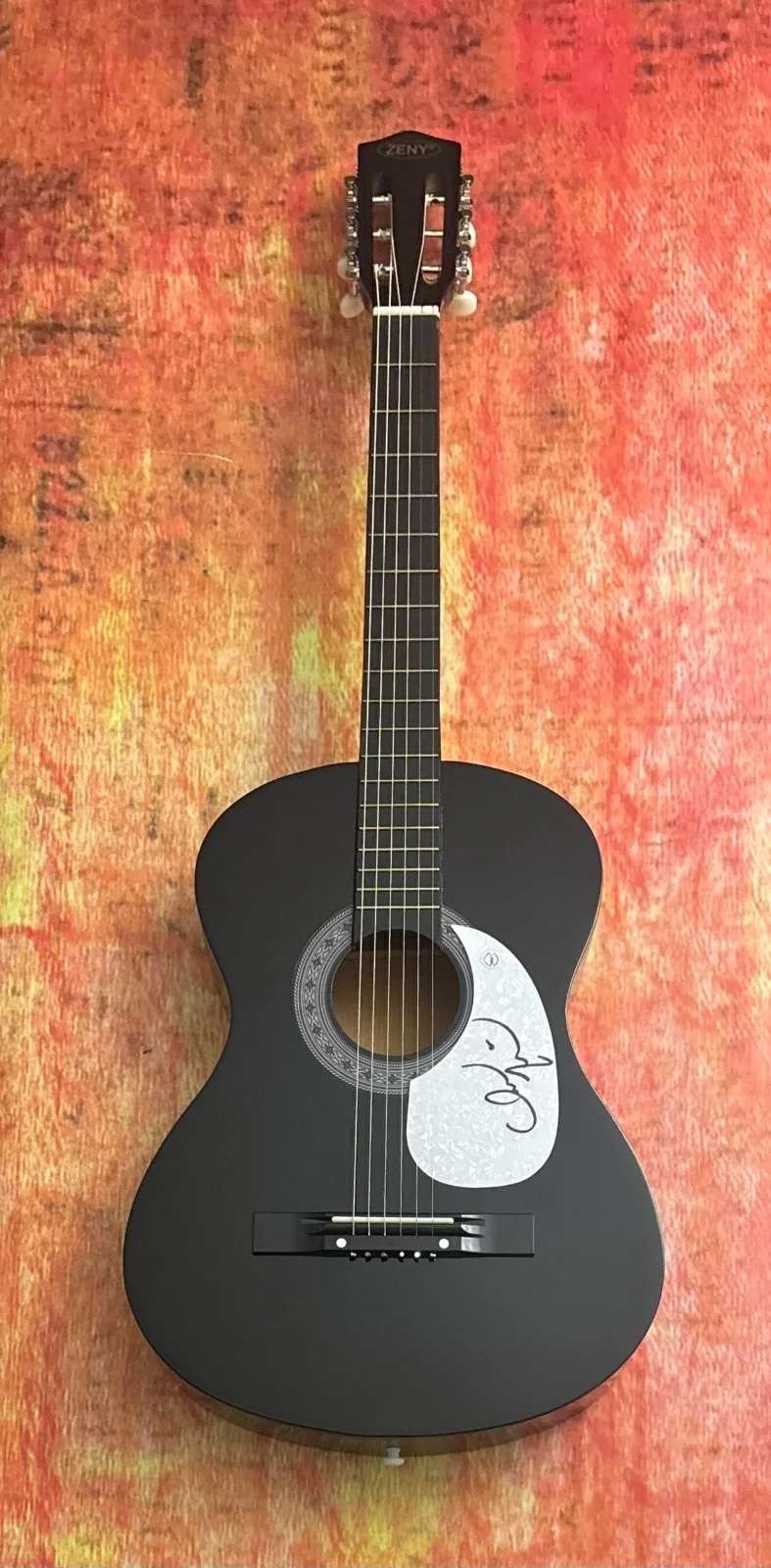 GFA Drink to that All Night Star * JERROD NIEMANN * Signed Acoustic Guitar COA, image 2