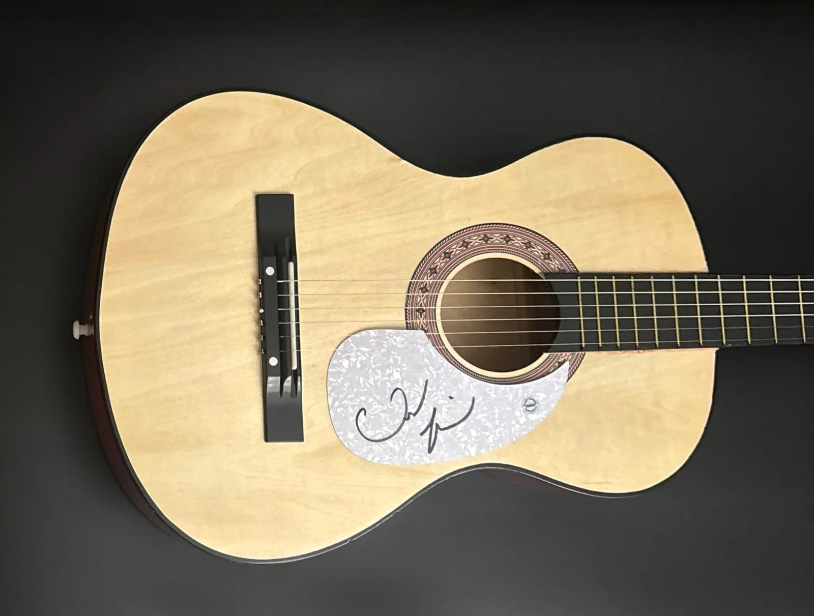 GFA Drink to that All Night Star * JERROD NIEMANN * Signed Acoustic Guitar COA, image 4